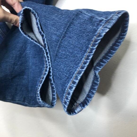 GAP Jeans 90's Loose Mid Rise Straight Leg Blue Denim Size 28 US Women's 6 - Picture 5 of 8
